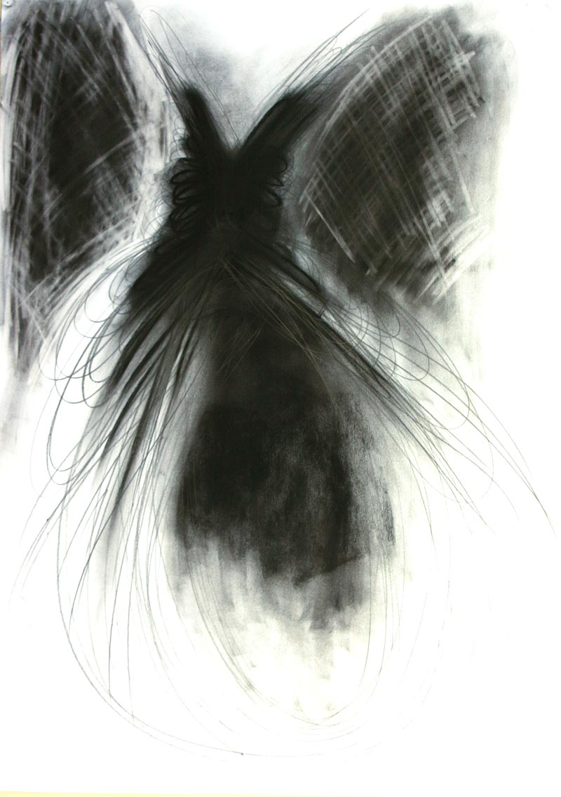 Dancer-II-(-Mixed-media-on-paper,2009)